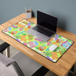 ALFROMBRILLAS DE ESCRITORIO TEMA HAWAIANO DE VERANO ACUARELA
