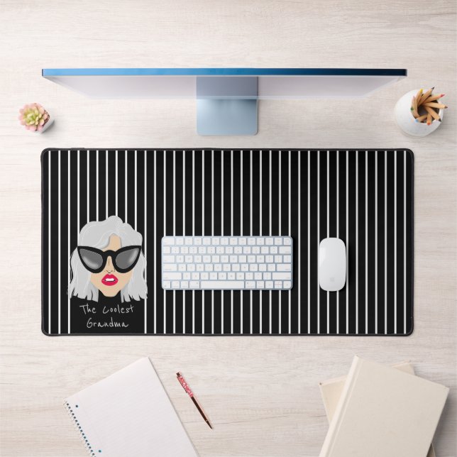 Alfrombrillas De Escritorio Texto de la abuela más fría con Personalizado de l (Oficina 1)