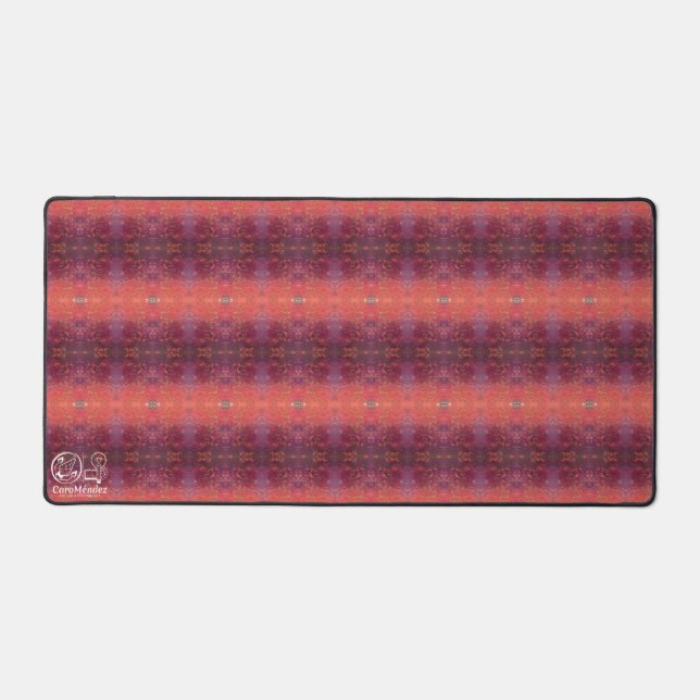 Alfrombrillas De Escritorio Textura #1 de la obra La puesta del sol (Anverso)