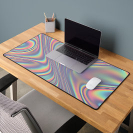 Alfrombrillas De Escritorio Textura de giro holográfico iridiscente