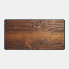 Alfrombrillas De Escritorio Textura de madera oscura rústica marrón natural