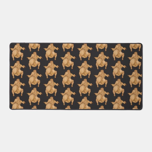 Alfrombrillas De Escritorio Thanksgiving Twerkey  Desk Mat (Anverso)