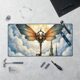 Alfrombrillas De Escritorio The Key of Eternity – Steampunk Wings 