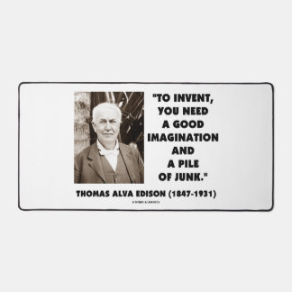 Alfrombrillas De Escritorio Thomas Edison Para Invertir La Pila De Imaginación