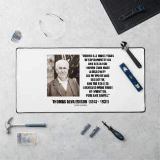 Alfrombrillas De Escritorio Thomas Edison Resultados Inventa pura y simple cit