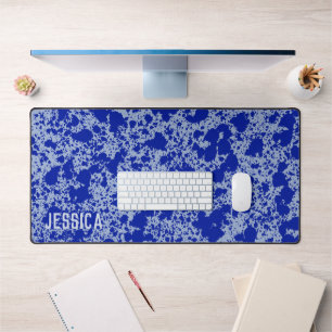 Alfrombrillas De Escritorio Tinta azul sobre cielo azul simple moderno