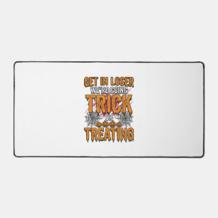 Alfrombrillas De Escritorio Tipografía Vintage de Halloween Truco o Trato Des