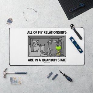 Alfrombrillas De Escritorio Todas Mis Relaciones Están En Un Estado Cuántico