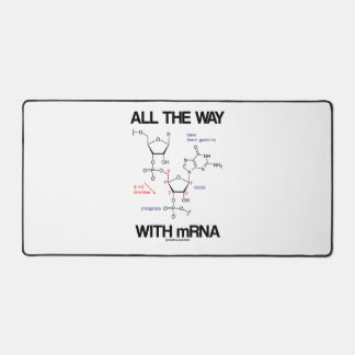 Alfrombrillas De Escritorio Todo el camino con mRNA Messenger RNA Bio Molecula