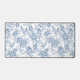 Alfrombrillas De Escritorio Toile Francés Azul