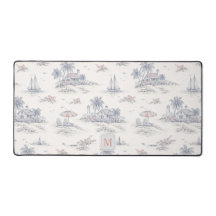 Toile Monograma Tropical Costero Francés Nombre