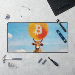 Alfrombrillas De Escritorio Toro Resistente Bitcoin