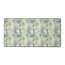 Tranquilo Dragonfly acuarela de gran tamaño