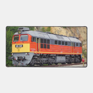 Alfrombrillas De Escritorio Tren de la locomotora diésel húngara M62