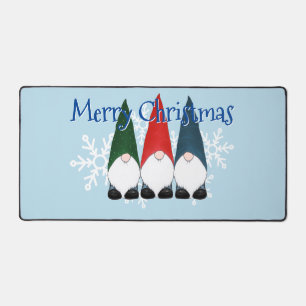 Alfrombrillas De Escritorio Tres Gnomos en Sombreros Navidad