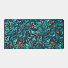 Alfrombrillas De Escritorio Tropical Serenity Leaf Pattern