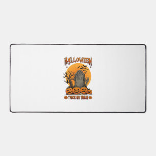 Alfrombrillas De Escritorio Tumba de Zombie Mano de Halloween Truco o Trato Pu