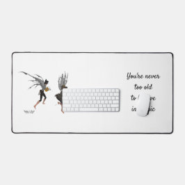 Alfrombrillas De Escritorio Twin Boy Rain Faeries Desk Mat