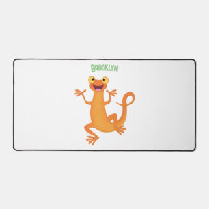 Alfrombrillas De Escritorio Un naranja alegre y lindo bailando