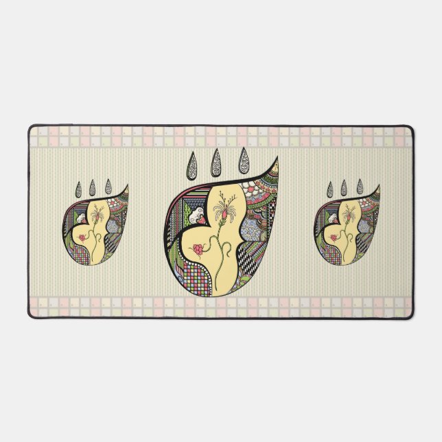 Alfrombrillas De Escritorio Una flor dentro (Anverso)