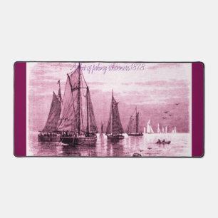 Alfrombrillas De Escritorio "Una flota de pescadores 1878"