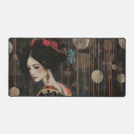 Alfrombrillas De Escritorio Una mujer pensiva en Kimono