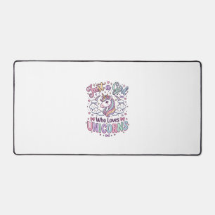 Alfrombrillas De Escritorio Unicornio Solo una chica que ama los unicornios Fo