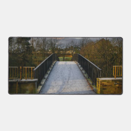 Alfrombrillas De Escritorio Urban Frosty Footbridge, Bradford