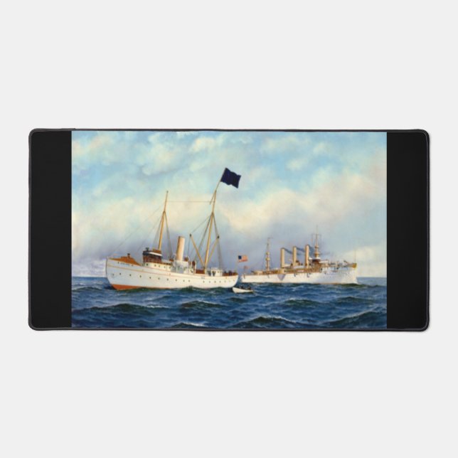 Alfrombrillas De Escritorio US Cruiser Brooklyn 1897 (Anverso)