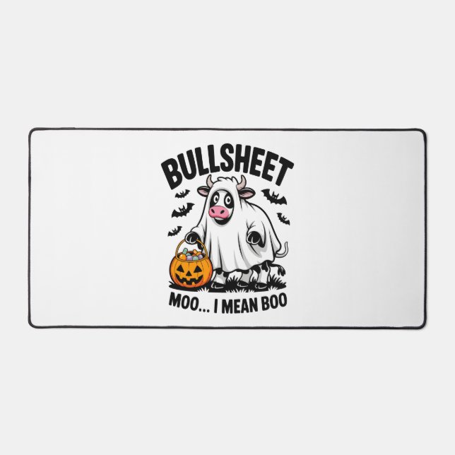 Alfrombrillas De Escritorio vaca de halloween (Anverso)