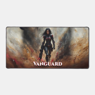 Alfrombrillas De Escritorio Vanguard – Guerrera futurista femenina