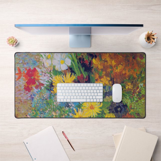 Alfrombrillas De Escritorio Vase con Daisies y Anemones, Van Gogh (Oficina 1)