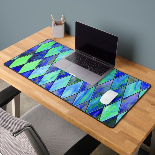 Alfrombrillas De Escritorio Verde y azul (Oficina 2)