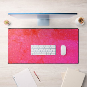 Alfrombrillas De Escritorio Vibrante alfombra rosa y roja - Juegos y oficina