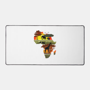Alfrombrillas De Escritorio Vida salvaje del continente africano Sunset Safari