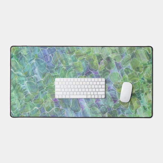 Alfrombrillas De Escritorio vidrio atómico del mar : (Teclado y ratón)