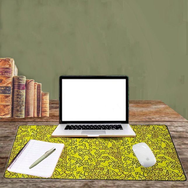 Alfrombrillas De Escritorio Vidrio manchado (Stained Glass Desk Mat, adds glamor to your desk, and office space!)