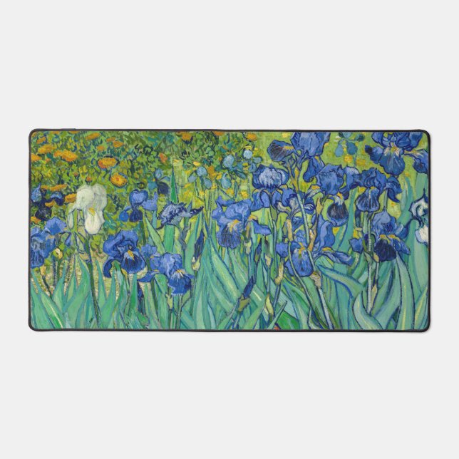 Alfrombrillas De Escritorio Vincent Van Gogh - Irises (Anverso)
