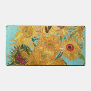 Alfrombrillas De Escritorio Vincent Van Gogh - Jarrón con doce girasoles