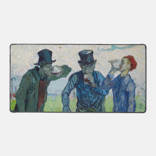Alfrombrillas De Escritorio Vincent van Gogh - Los bebedores, según Daumier
