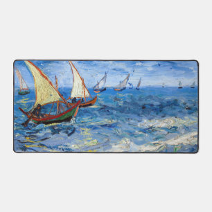 Alfrombrillas De Escritorio Vincent van Gogh - Paisaje marino cerca de Saintes