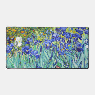 Alfrombrillas De Escritorio Vincent Van Gogh pintando Lirios