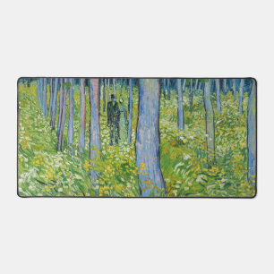 Alfrombrillas De Escritorio Vincent van Gogh - Sotobosque con dos figuras
