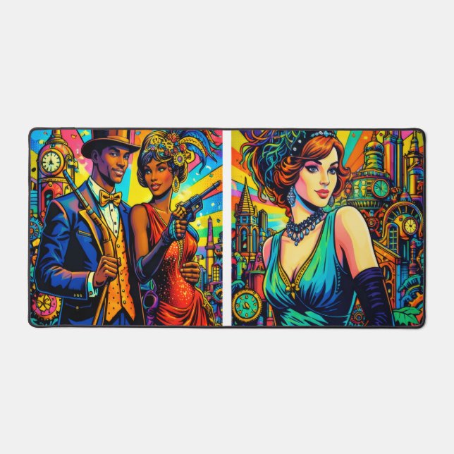 Alfrombrillas De Escritorio Vintage Jazz Nights  (Anverso)