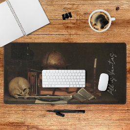 Alfrombrillas De Escritorio Vintage Skull Gótico Cottagecore Dark Academia