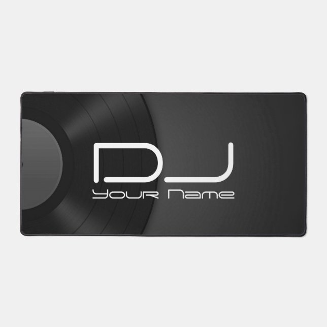 Alfrombrillas De Escritorio Vinyl Background DJ (Anverso)
