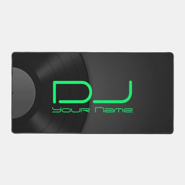 Alfrombrillas De Escritorio Vinyl Background DJ (Anverso)