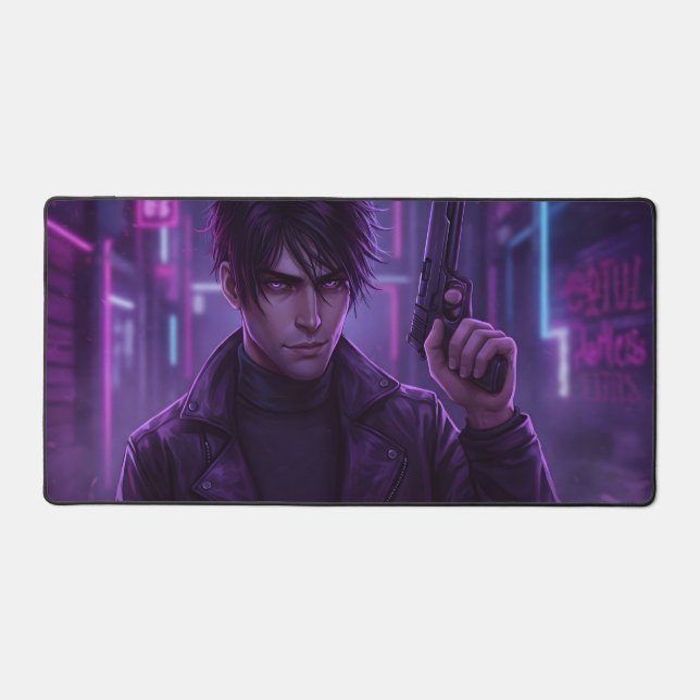 Alfrombrillas De Escritorio Violet Ghost (Anverso)