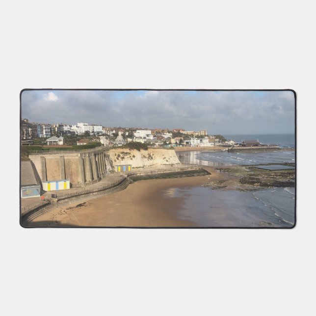 Alfrombrillas De Escritorio Vistas a la costa de Broadstairs, Thanet, en Kent (Anverso)