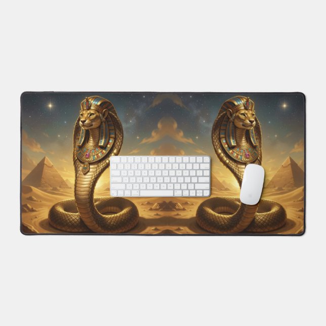 Alfrombrillas De Escritorio Wadjet – Egyptian Cobra Goddess (Teclado y ratón)